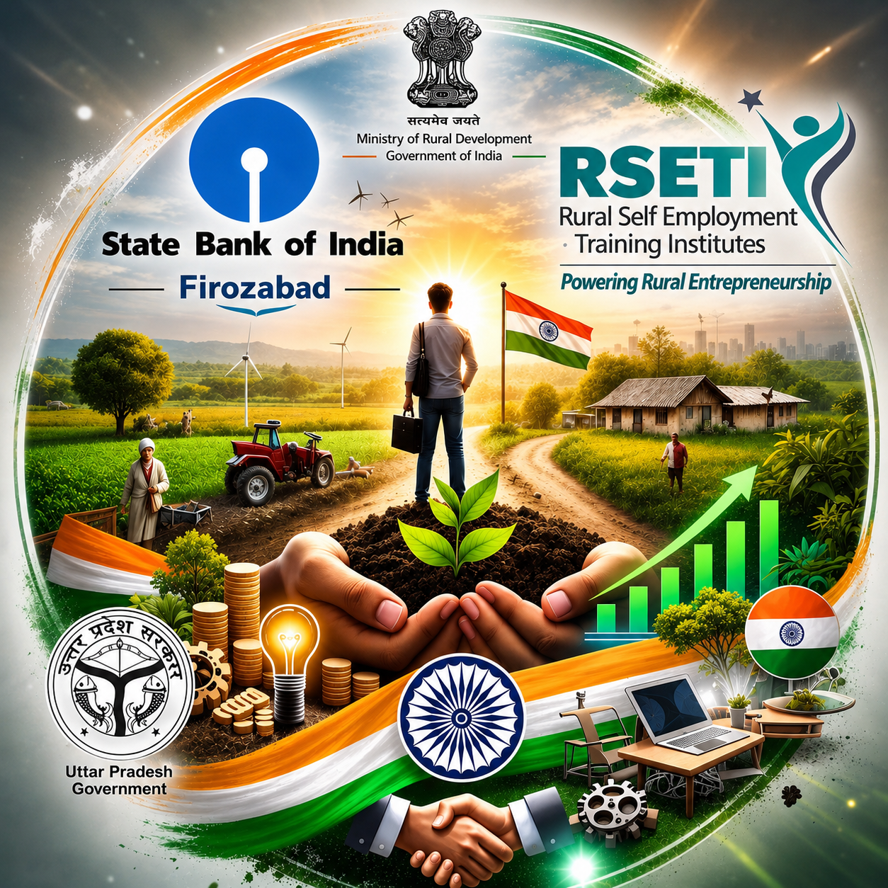 RSETI Firozabad Logo